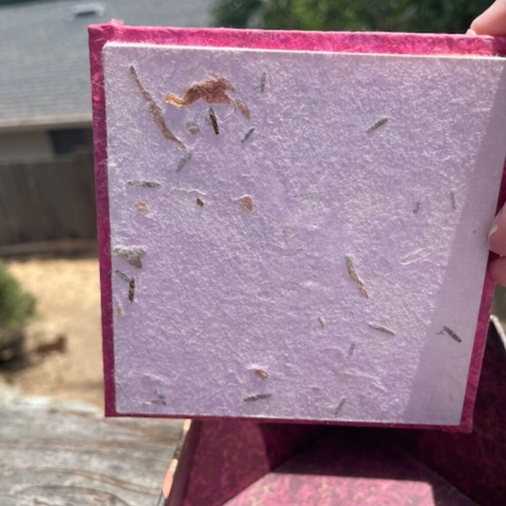 Japanese Handmade Paper Box - Picture 5 of 7